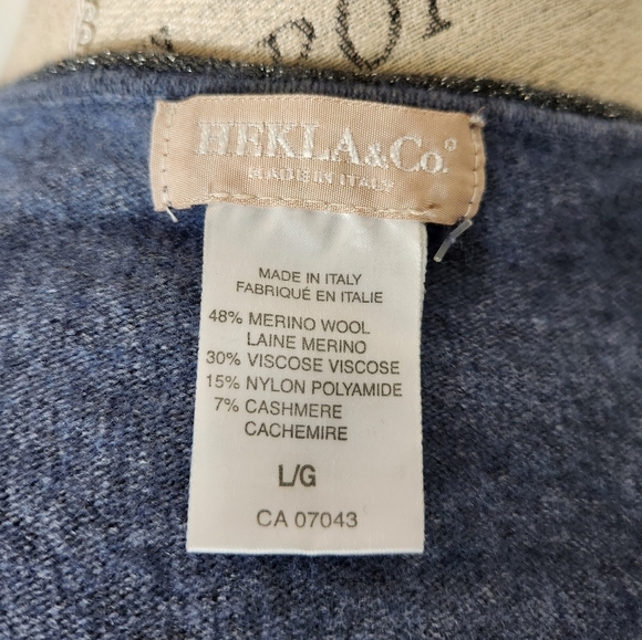 Wool Cashmere Sweater Stars - Picture 8 of 8